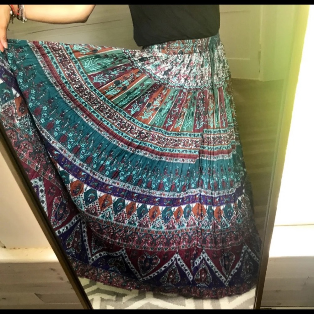 Boho Maxi Skirt